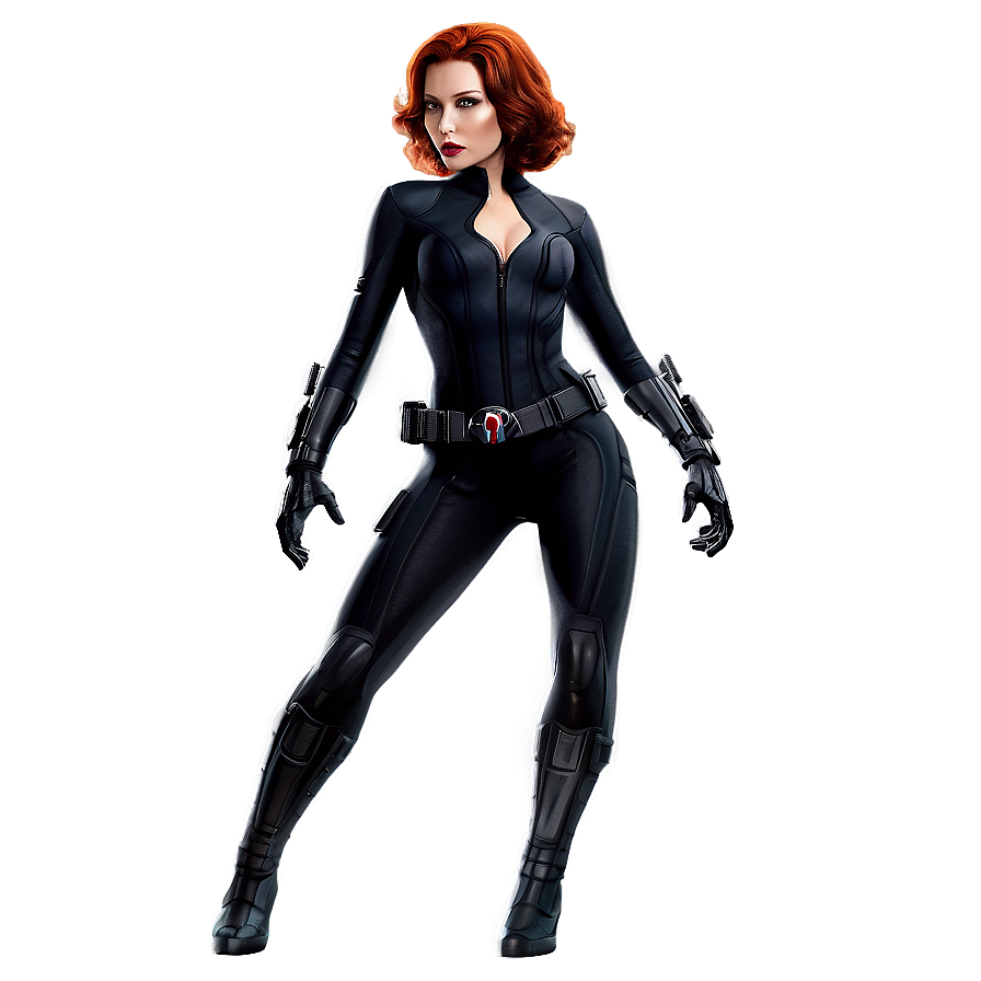 Black Widow Superhero Png Hhv