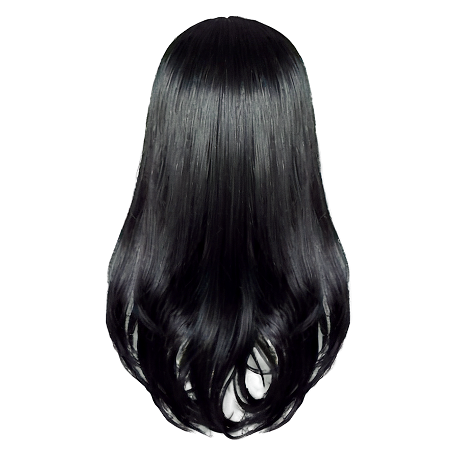 Black Wig Png 75