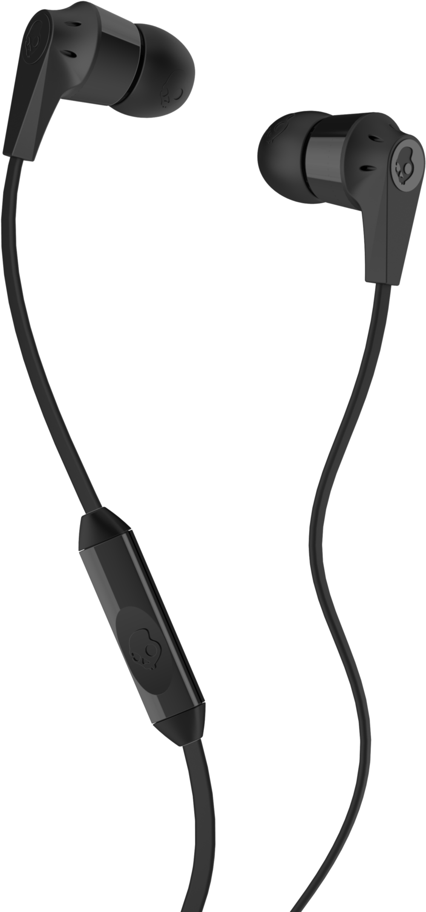 Black Wired In Ear Earbuds