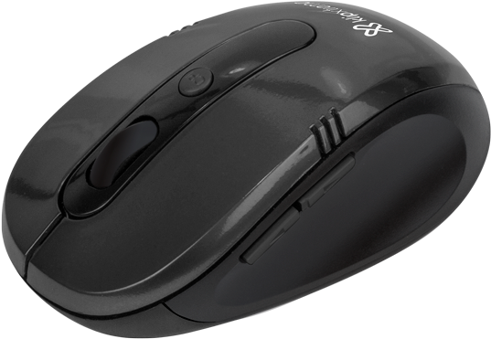 Black Wireless Computer Mouse