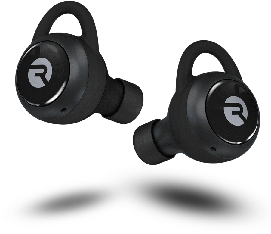 Black Wireless Earbuds Product Showcase