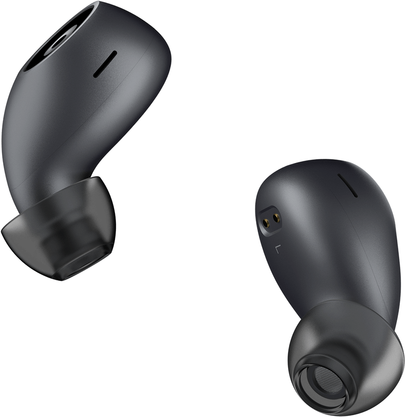 Black Wireless Earbuds Product Showcase