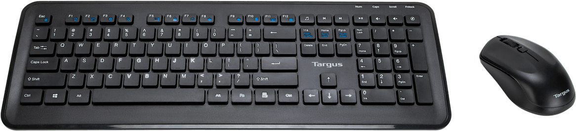 Black Wireless Keyboardand Mouse Combo Targus