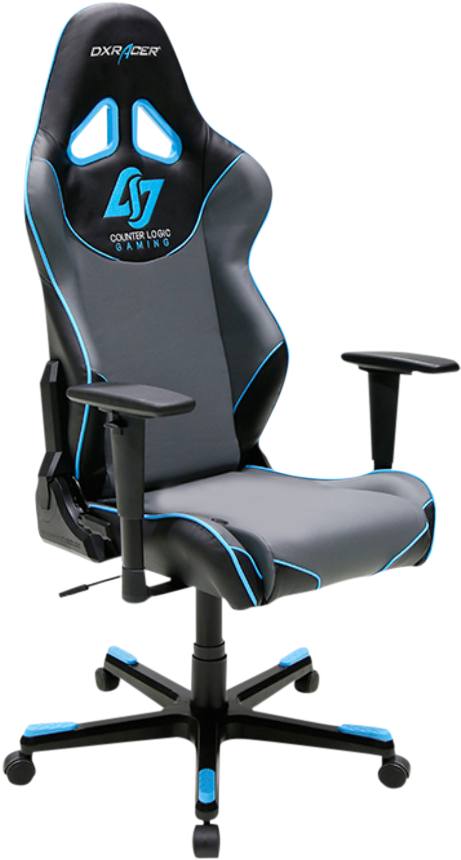 Blackand Blue D X Racer Gaming Chair