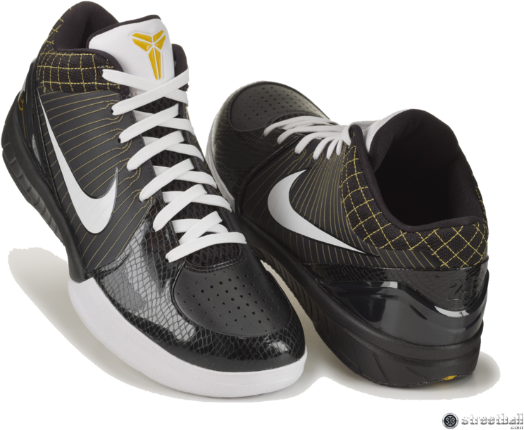 Blackand White Nike Basketball Shoes