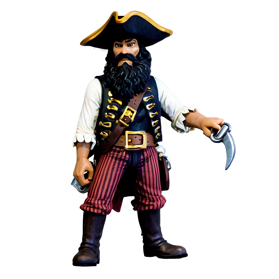 Blackbeard The Pirate Png 05212024