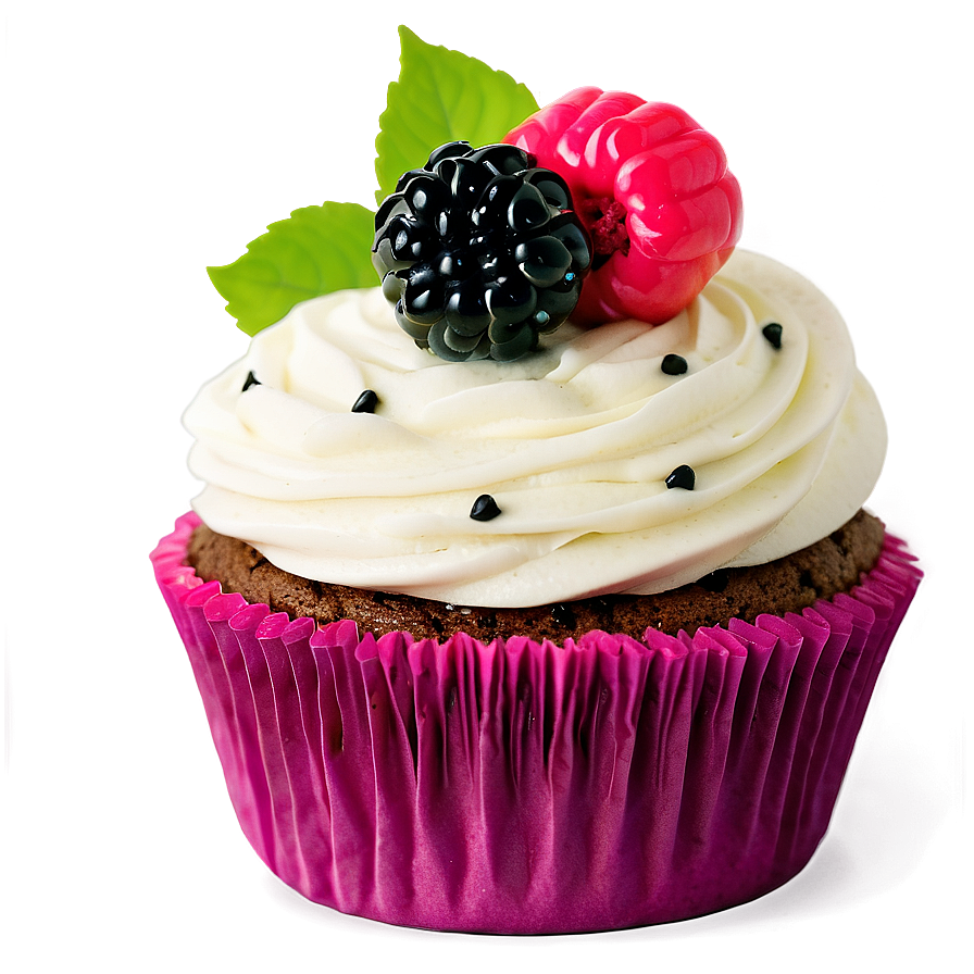 Blackberry Cupcakes Png 25