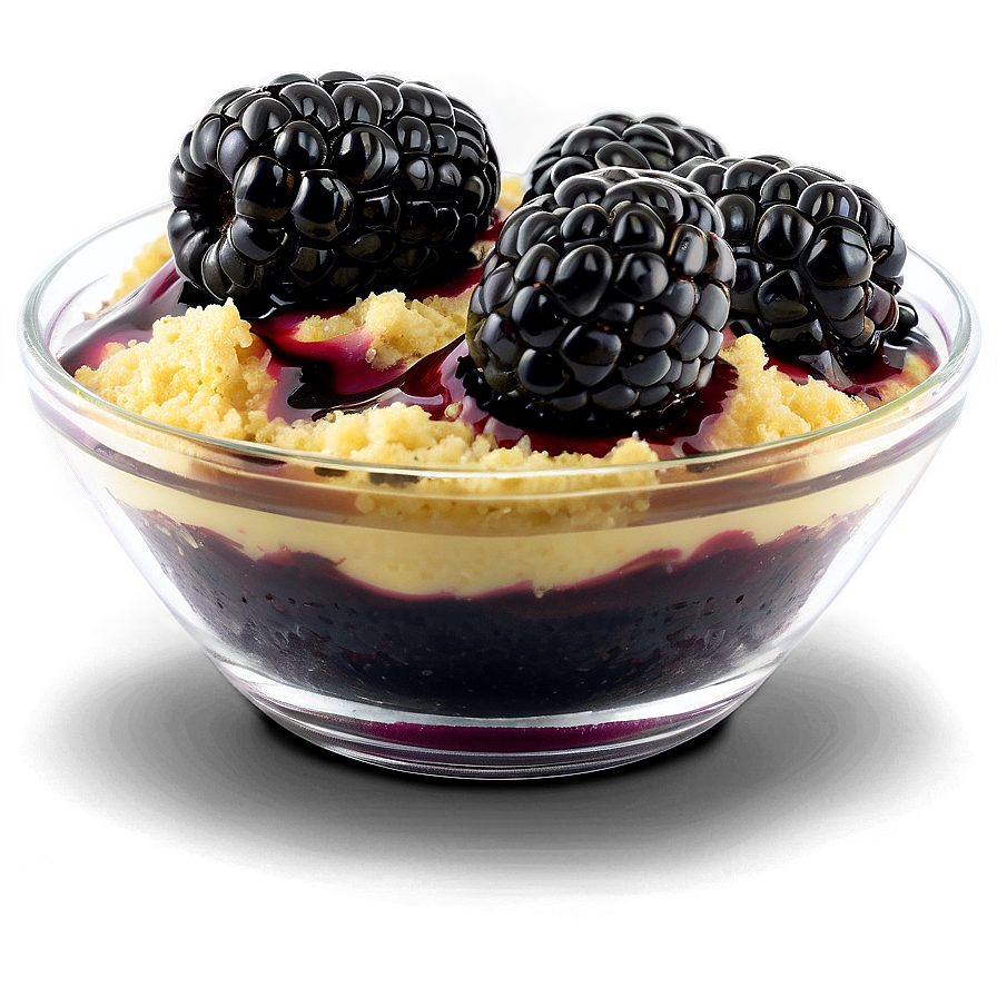 Blackberry Dessert Topping Png Opv