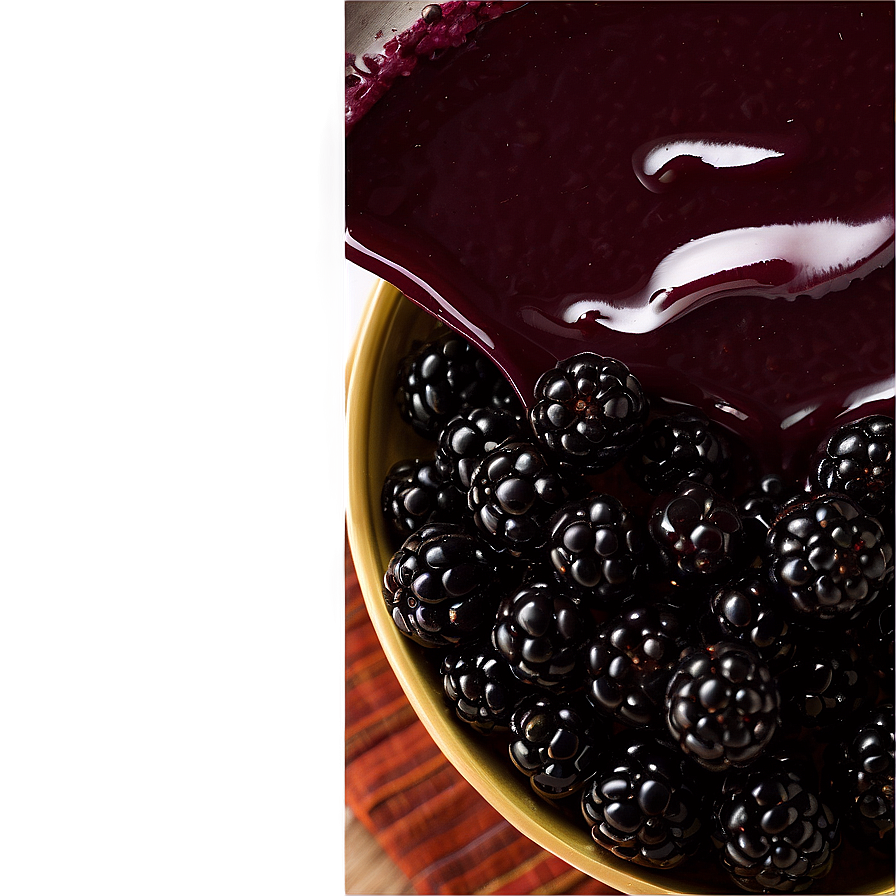 Blackberry Dessert Topping Png Ypu