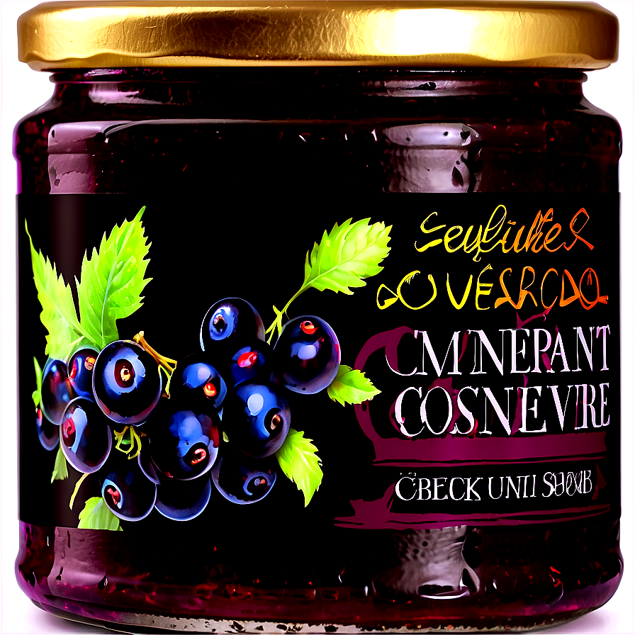 Blackcurrant Conserve Png 06112024