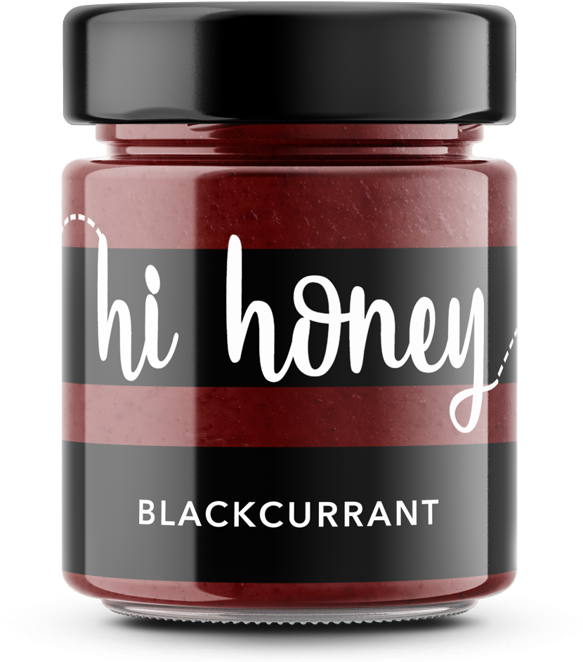 Blackcurrant Honey Jar Product