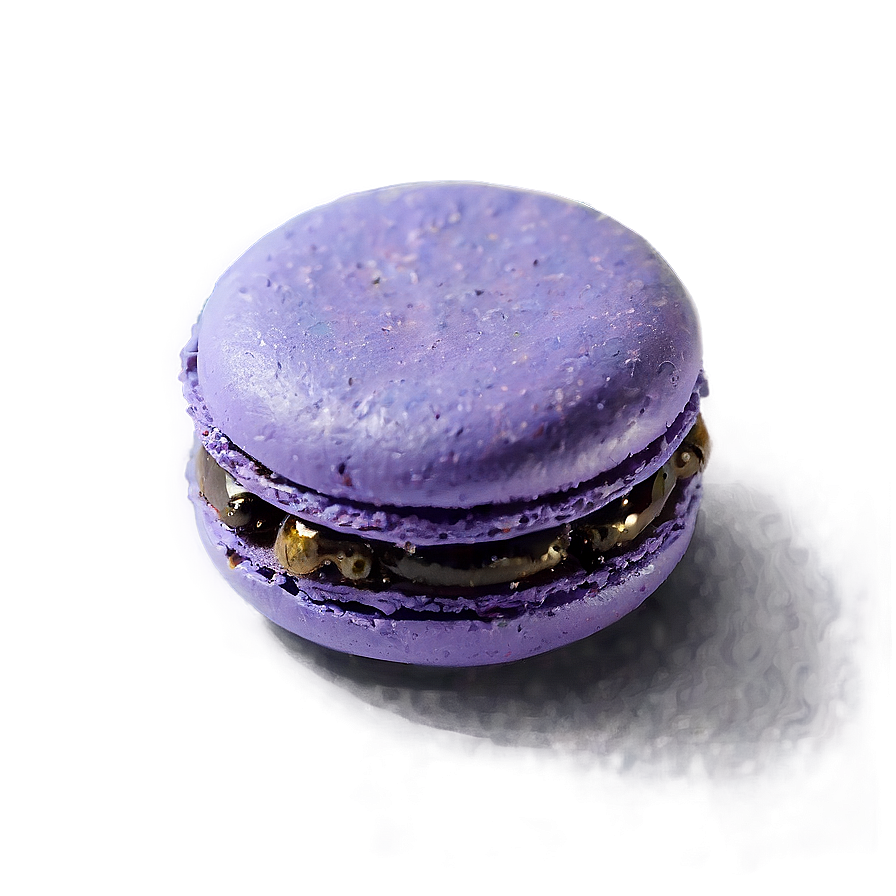 Blackcurrant Macaron Png 60