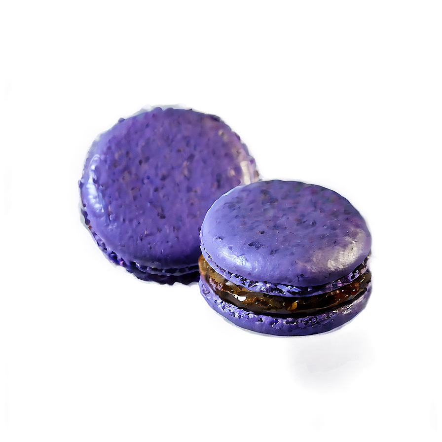 Blackcurrant Macaron Png 65