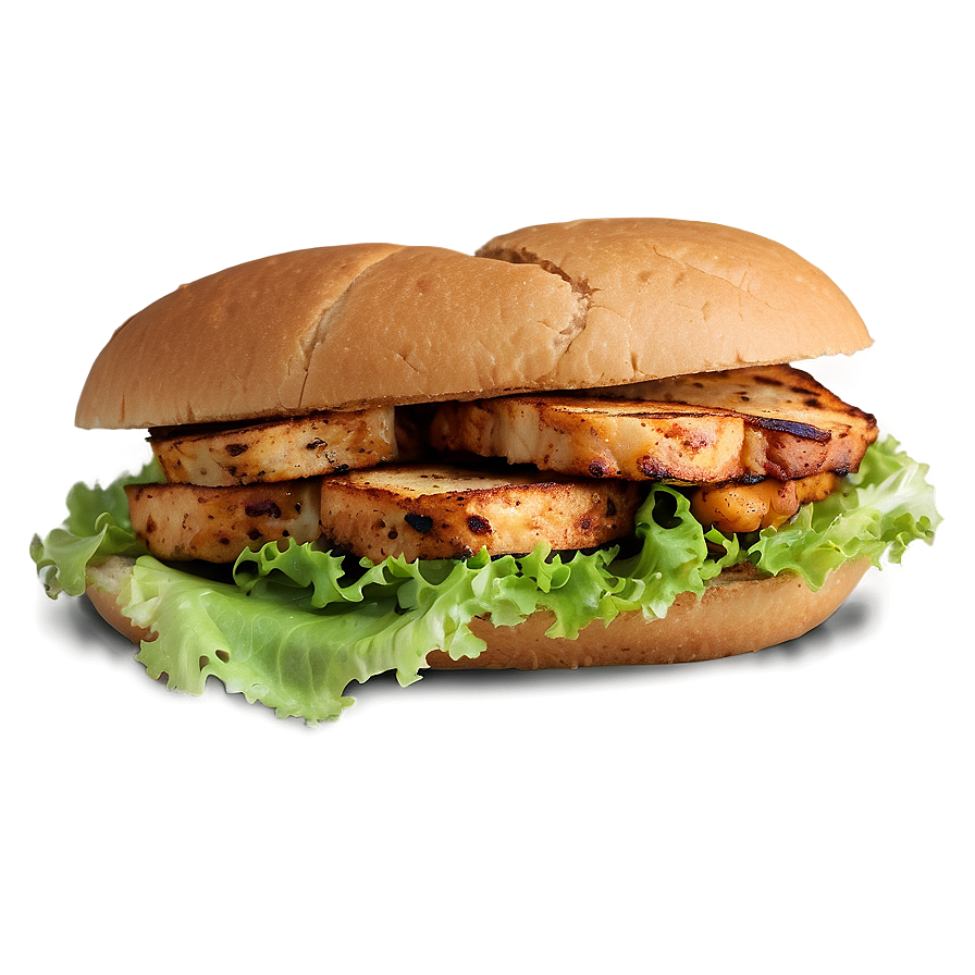 Blackened Chicken Sandwich Png 06132024