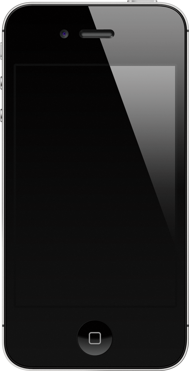 Blacki Phone Front View