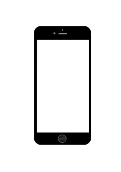 Blacki Phone Front View