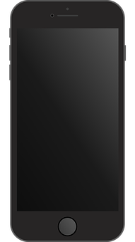 Blacki Phone Front View