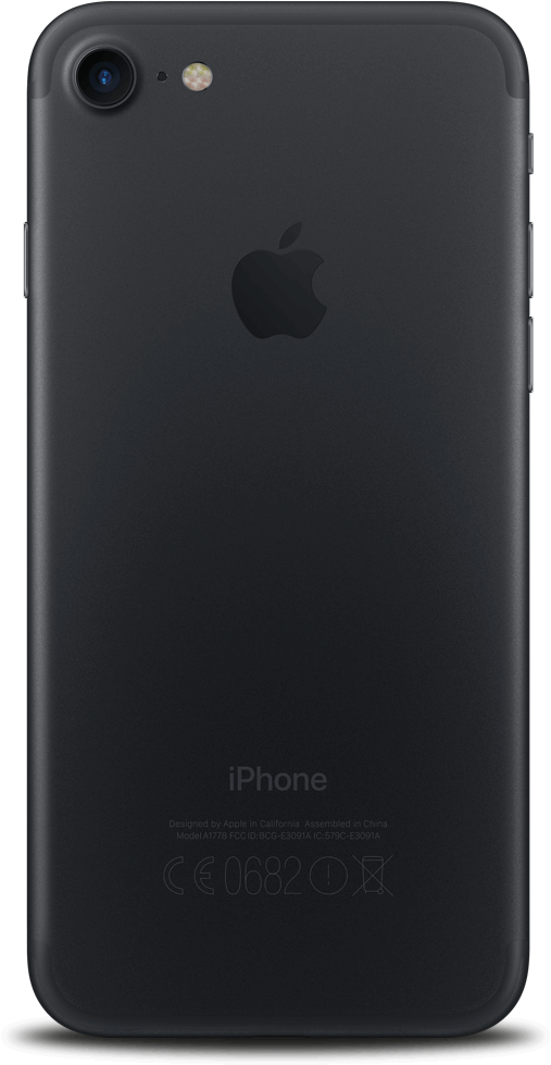 Blacki Phone Rear View