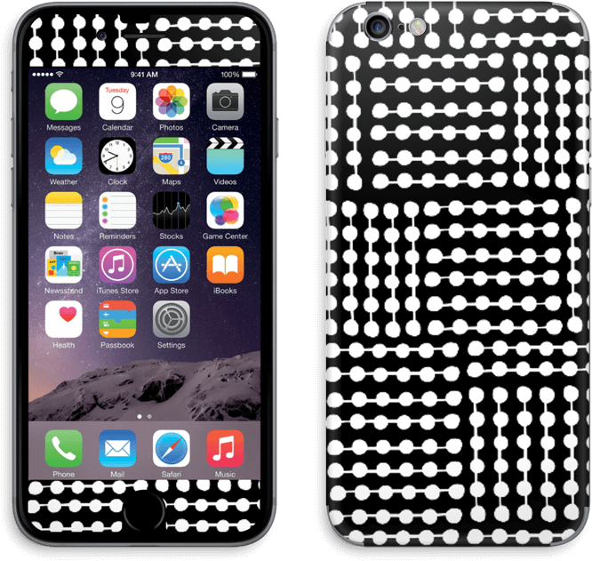 Blacki Phonewith Dotted Case