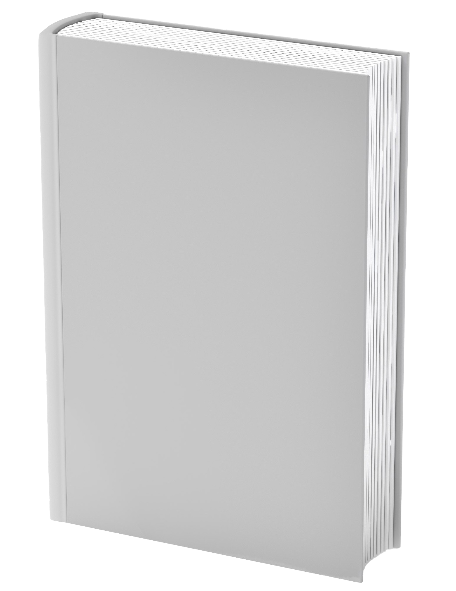 Blank Book Cover Mockup