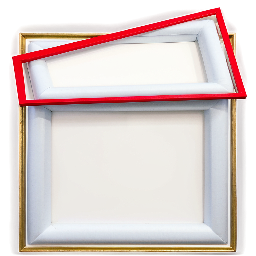 Blank Canvas Frame Png 06282024