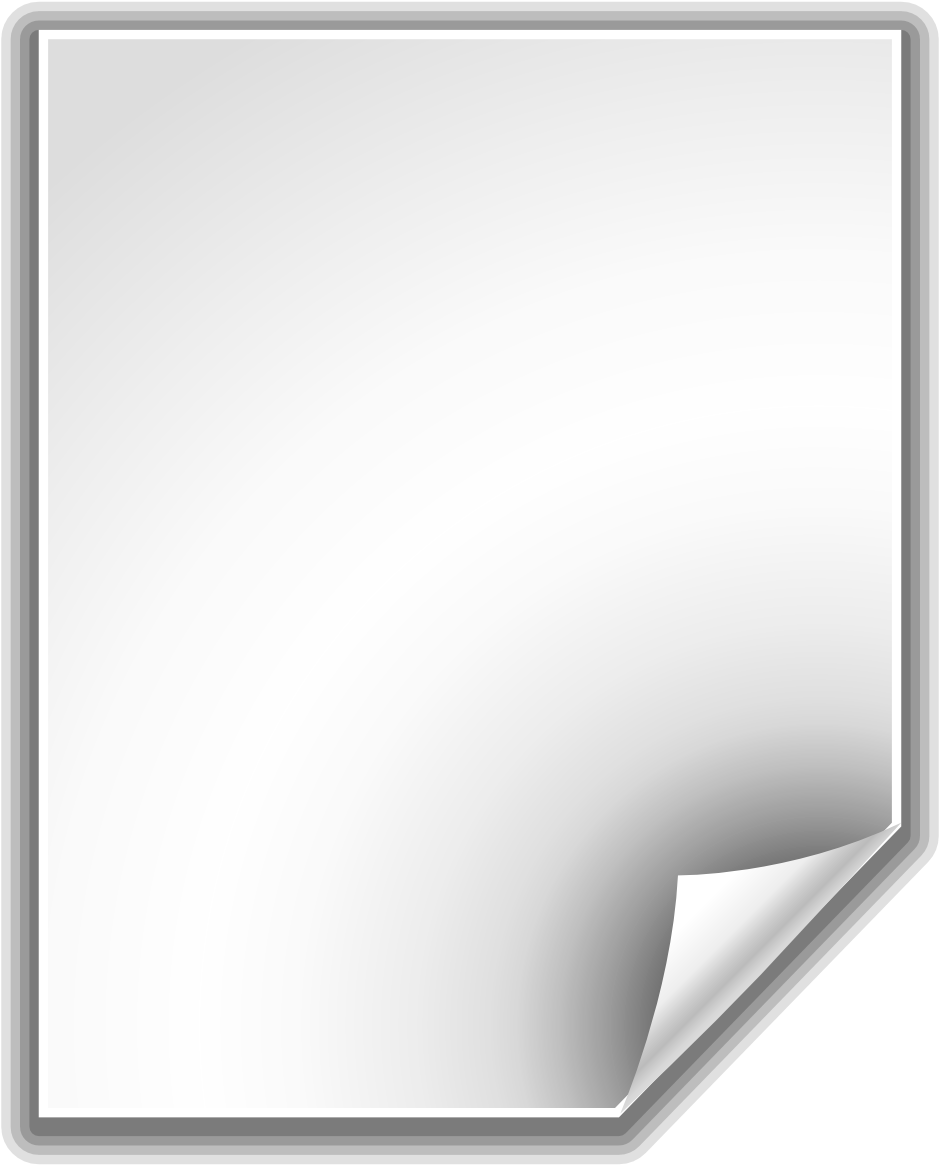 Blank Document Icon