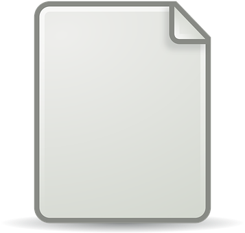 Blank Document Icon