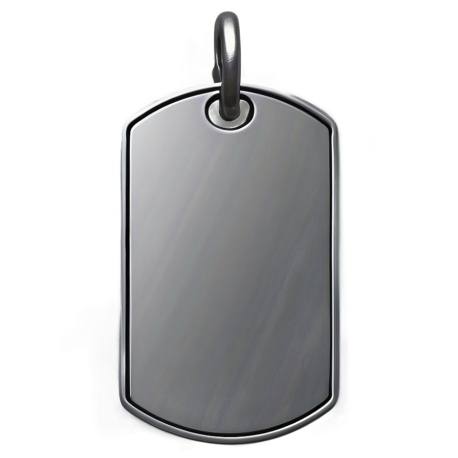 Blank Dog Tag Mockup Png Kif94