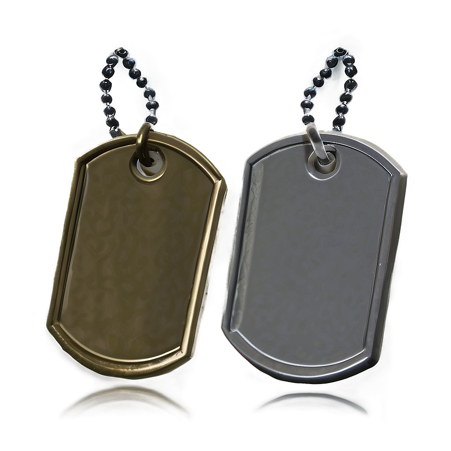 Blank Dog Tags Png Xhe