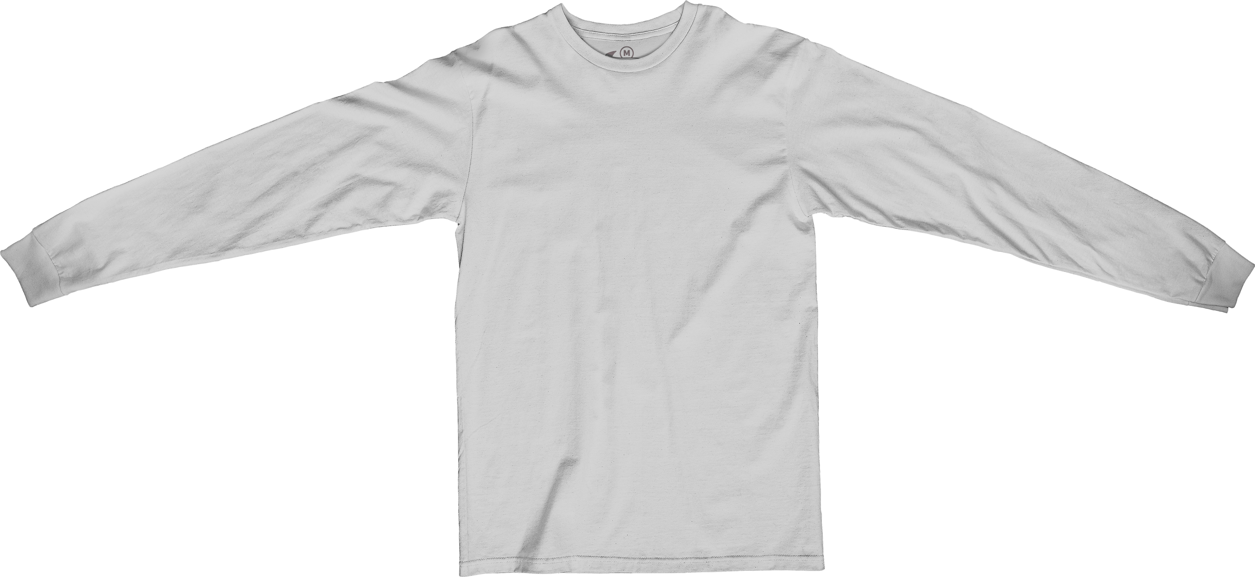 Blank Long Sleeve T Shirt Template