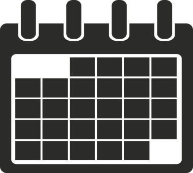 Blank Monthly Calendar Icon