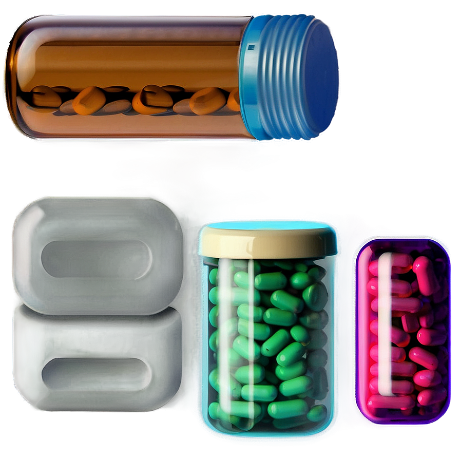 Blank Pill Bottle Png 88