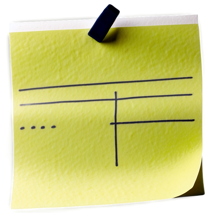 Blank Post It Png Cui60