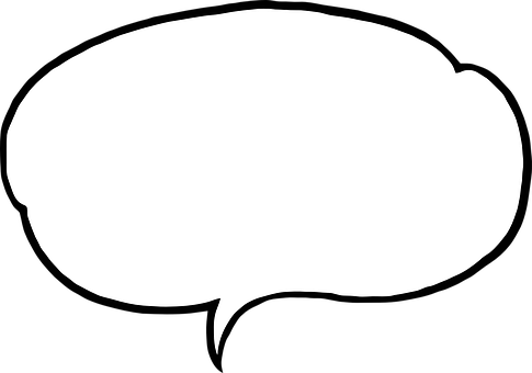 Blank Speech Bubble Graphic