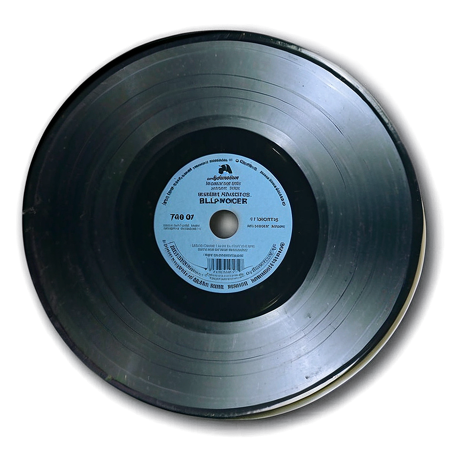 Blank Vinyl Record Png 05242024