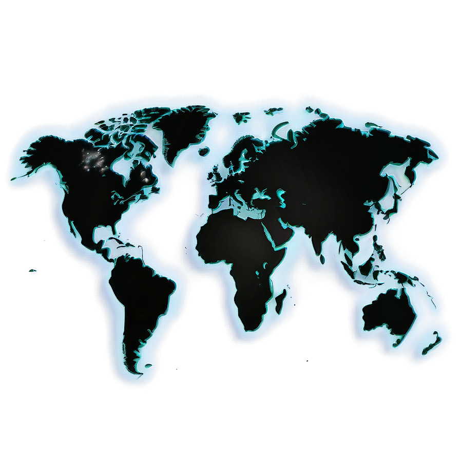 Blank World Map Vector Png 57