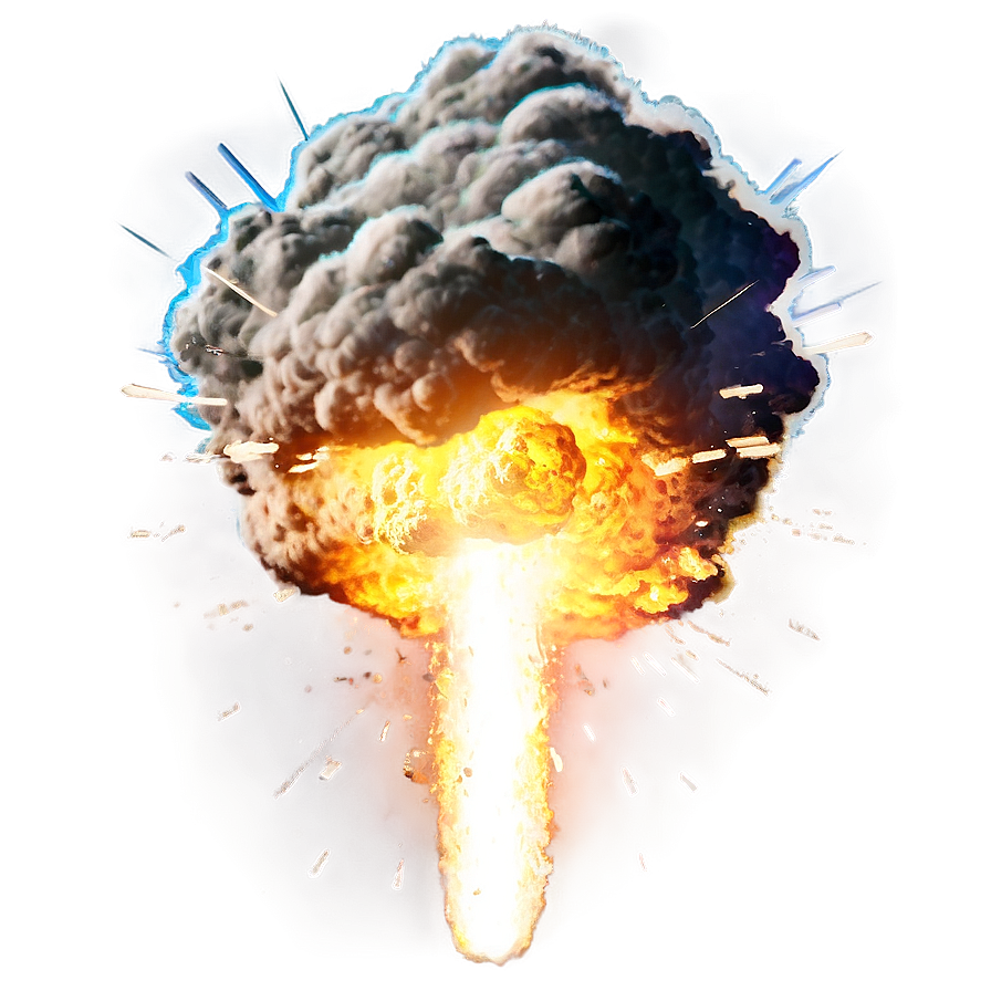 Blast Explosion Png 5