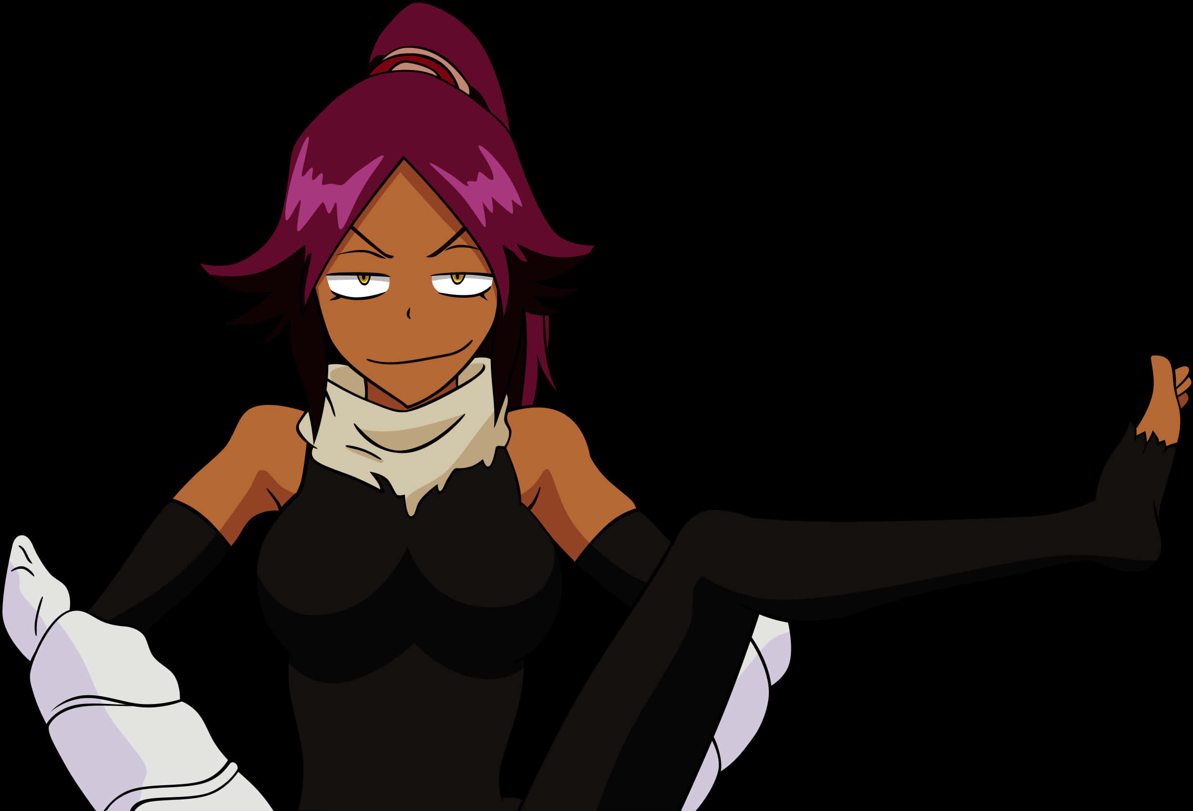 Bleach Anime Character Yoruichi Shihoin