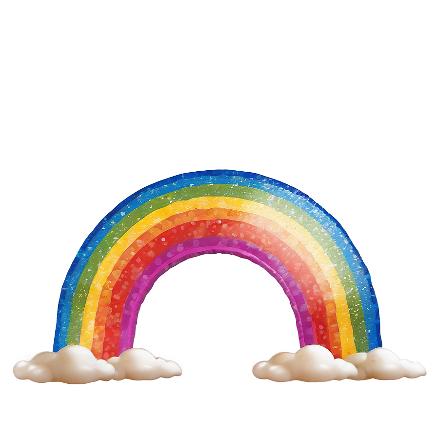 Blissful Rainbow Png 80