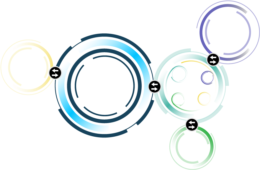 Blockchain Technology Concepts Illustration