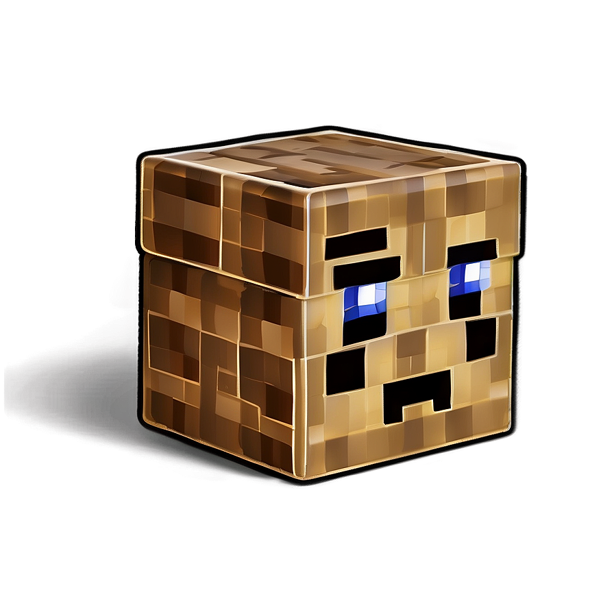 Blocky Steve Head Icon Png Kwb