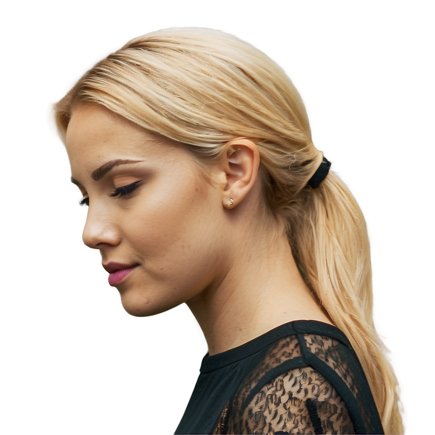 Blond Hair Side View Png 06262024