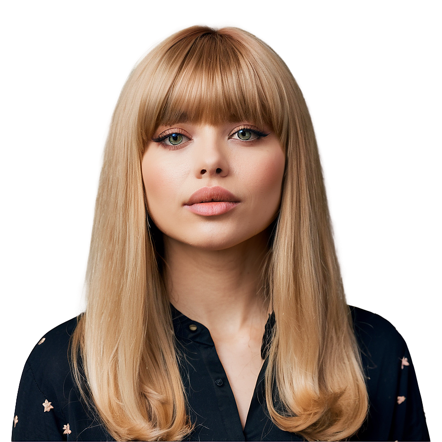 Blonde Bangs Inspiration Png 82