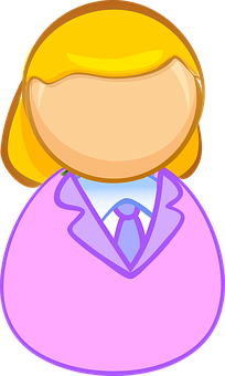 Blonde Cartoon Avatar Woman.png