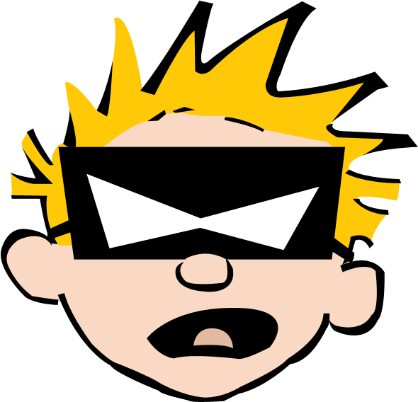 Blonde Cartoon Characterwith Blindfold