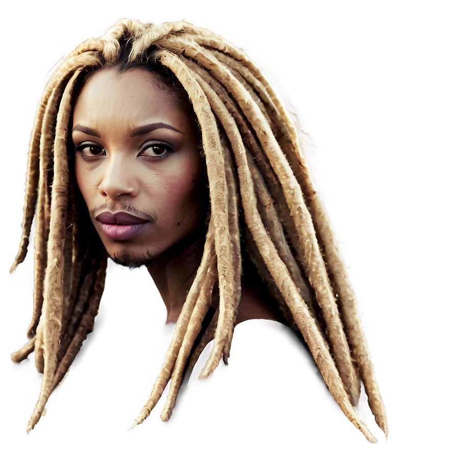 Blonde Dreadlocks Png Uua39