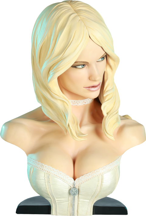 Blonde Female Bust3 D Render