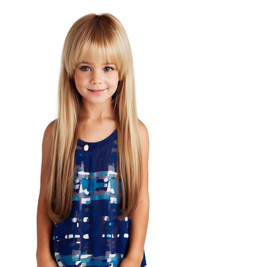 Blonde Girl Hair Png 06132024