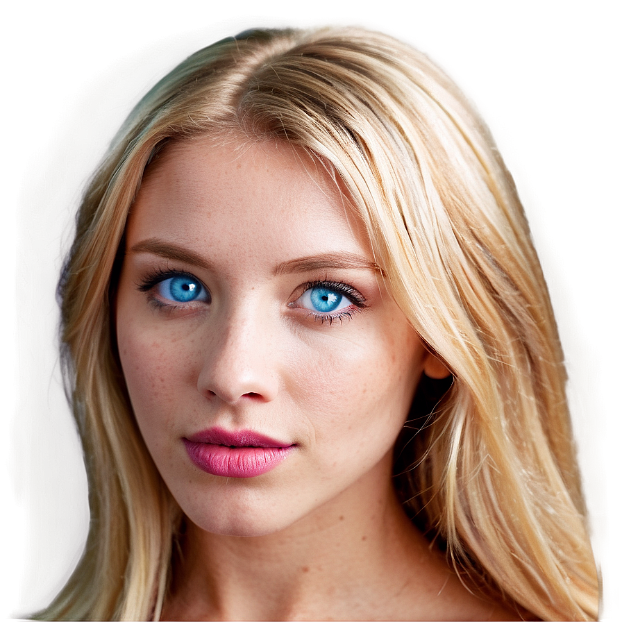 Blonde Hair And Blue Eyes Png Bnv71