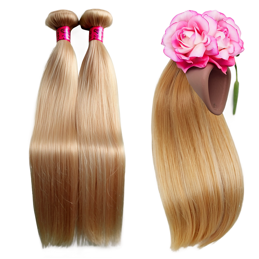 Blonde Hair Bundles Png Kje58